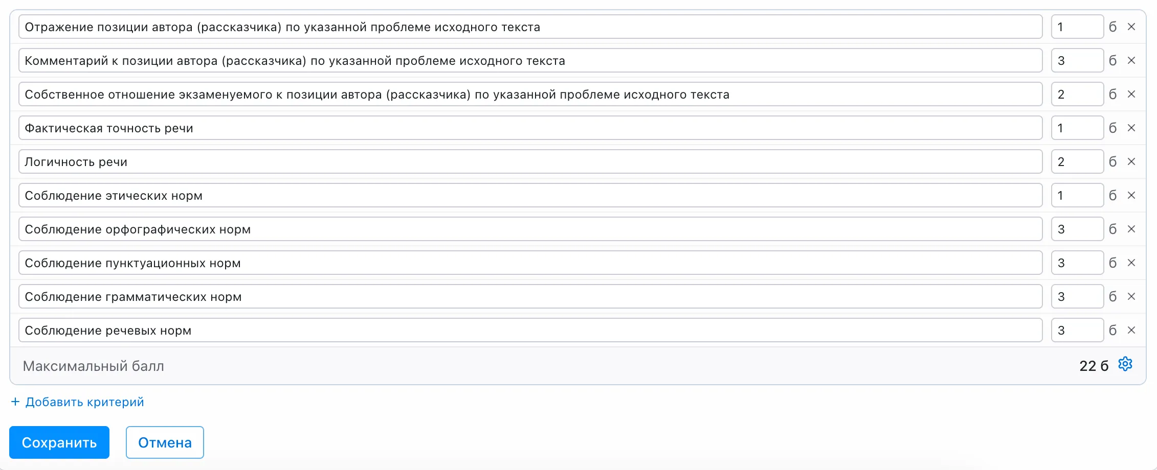Проверка экзаменационной работы по критериям ОГЭ и ЕГЭ